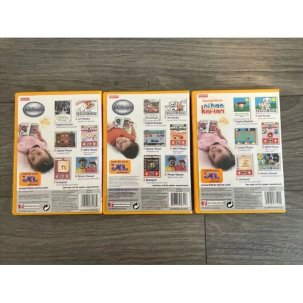 Fisher Price iXL Educational Games Lot Of 3 Cars Princess Ni Hao‎ Kai-Lan
